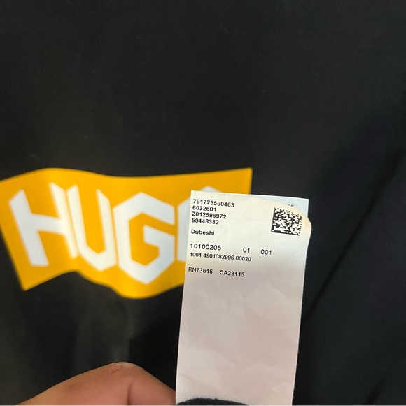 HUGO HUGO Dubeshi sweatshirt in black XL - Picture 4 of 9